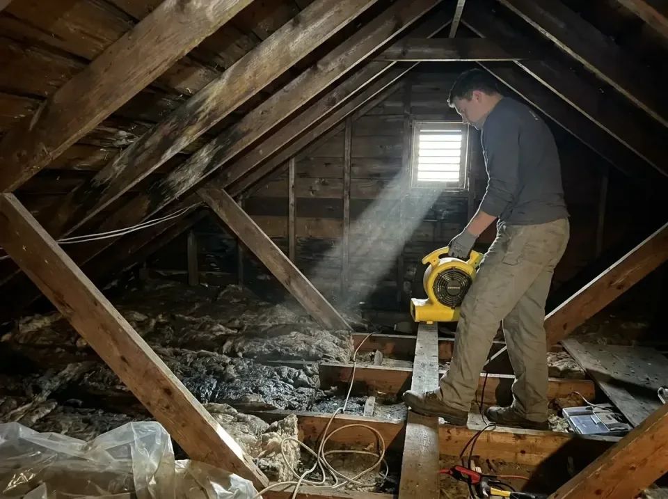 attic-water-damage-drying-proc-007 — frequently asked questions, Emergency Water Extraction & 24/7 Flood Response in Evans,…